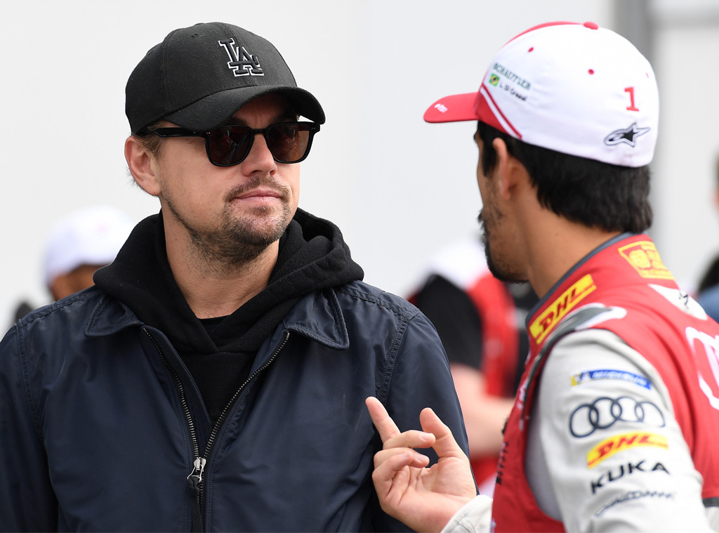 Leonardo DiCaprio, Marrakesh E-Prix, Formula E Leonardo DiCaprio, Marrakesh E-Prix, Formula E